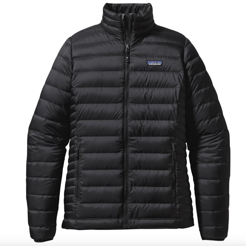 Patagonia Women's Women's Down Sweater, Black Size Small